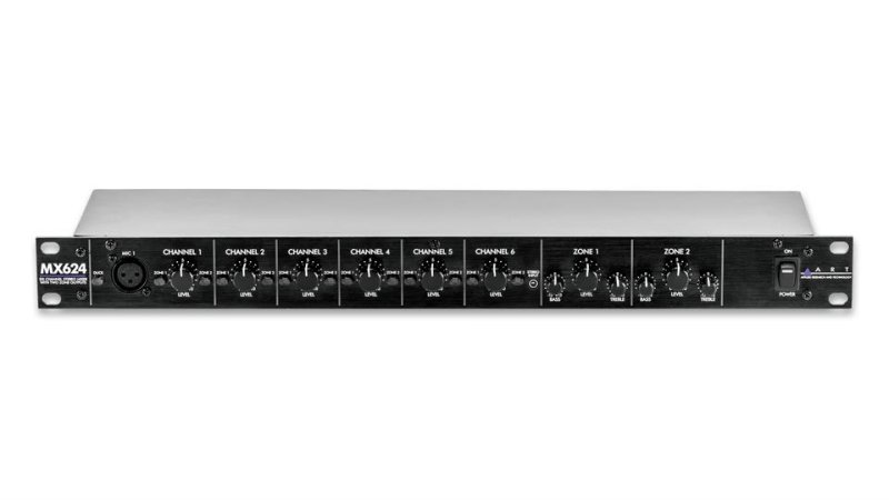ART Zonemixer 2 zoner 6 input