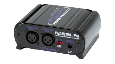 ART PhantomPower boks 2 kanaler