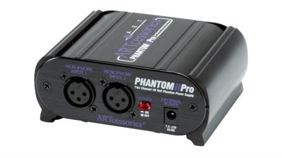 ART PhantomPower boks 2 kanaler