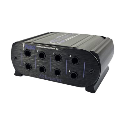 ART Patchbay 8 kanaler med Isolator, Balanceret jack
