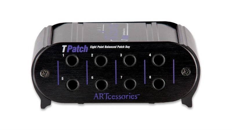ART Patchbay 8 kanaler med Isolator, Balanceret jack