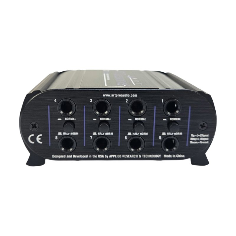 ART Patchbay 8 kanaler med Isolator, Balanceret jack