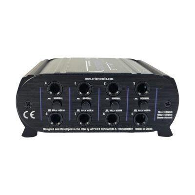 ART Patchbay 8 kanaler med Isolator, Balanceret jack