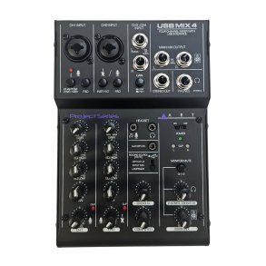 ART Mixer 4 kanaler med USB interface