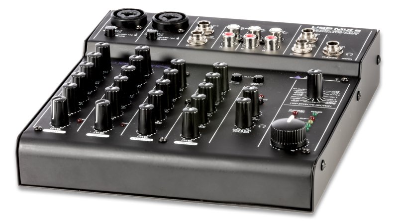 ART Mixer 6 kanaler med USB interface