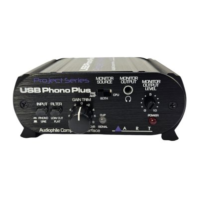 ART USB Audio Interface med Phono PreAmp