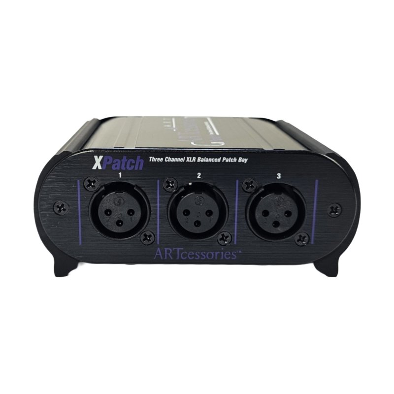 ART Kompakt patch bay 3 kanaler balanceret XLR