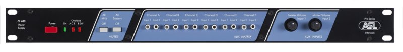 ASL Pro Serie Powersupply 6ch.