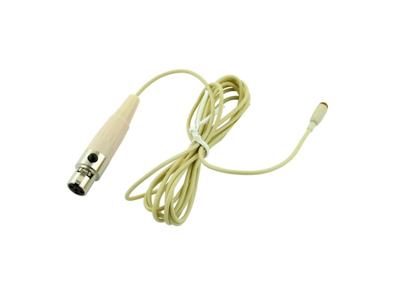 Audac-kabel til CMX705, 725, DB type minijack 3,5 mm, Beige