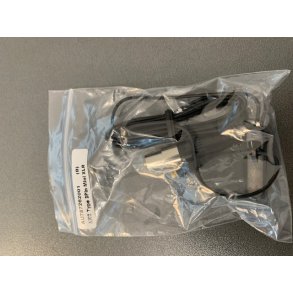 Audac kabel til headset, AKG type 3-pin XLR, Sort