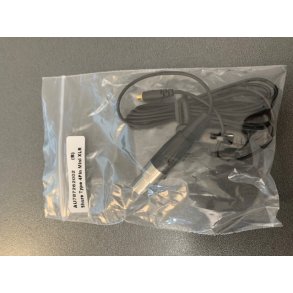 Audac kabel til heads�t, Shure JTS  type 4-pin XLR , Sort