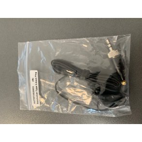 Audac kabel til headst, Sennheiser type, Sort