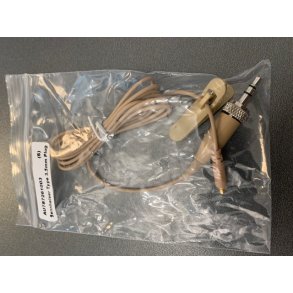 Audac kabel til headset, DB type minijack 3,5mm , Sort