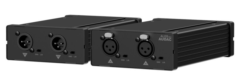 Audio Line Isolation stereo balanced 600:600 Ohm