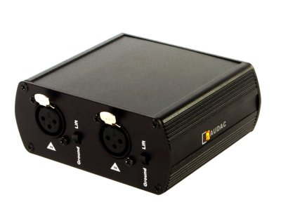 Audio Line Isolation stereo balanced 600:600 Ohm