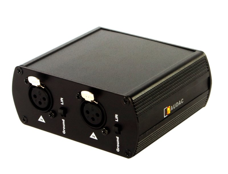 Audio Line Isolation stereo balanceret 600:600 Ohm