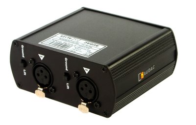 Audio Line Isolation stereo balanced 600:600 Ohm