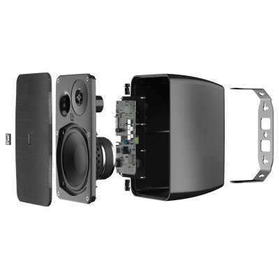 Audac aktiv h�jttaler s�t ARES5A 2-vejs 2x40 W, Sort