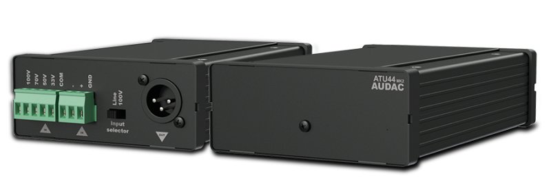 Audac audio isolator transformer til 100V og 8 Ohm systemer