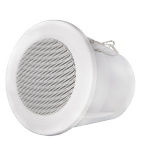 Audac AWP06 indbygnings h�jttaler 6W 100V, hvid, IP65