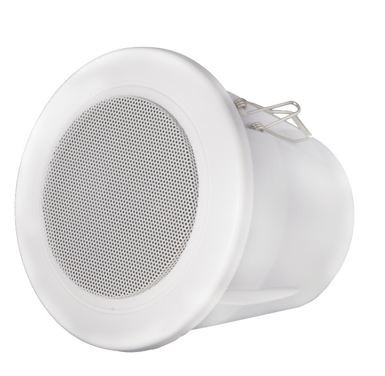 Audac AWP06 indbygnings hjttaler 6W 100V, hvid, IP65