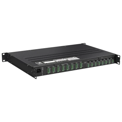 Audac CEP803 forst�rker 100 V og 4 Ohm 8 x 30 W