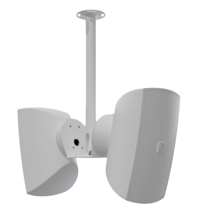 Audac hjttaler cluster beslag til 2 stk. Ateo 6, Hvid