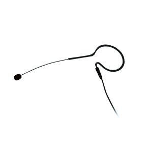 Audac headset mikrofon kondensator med multistik, Sort