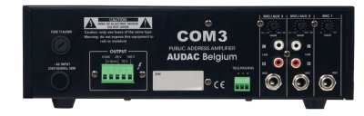 Audac Zonemixer og forst�rker 30W 100V - 1 zone