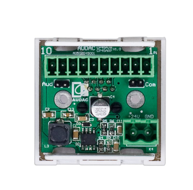 Audac CP45ARJ Blndplade 45 x 45 mm, sort