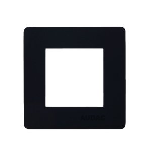 Audac ramme for indbygningsd�se for 1 stk CP45, Sort