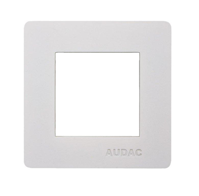 Audac ram til indbygningsdse til 1 stk CP45, Hvid