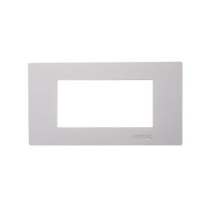 Audac ramme til indbygningsdse til 2 stk CP45, Hvid
