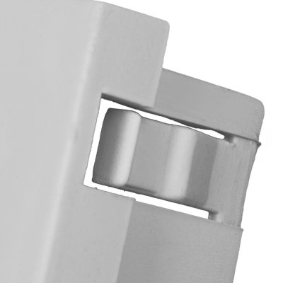 Audac Bl�ndplade 45x45mm, D-size hul, hvid
