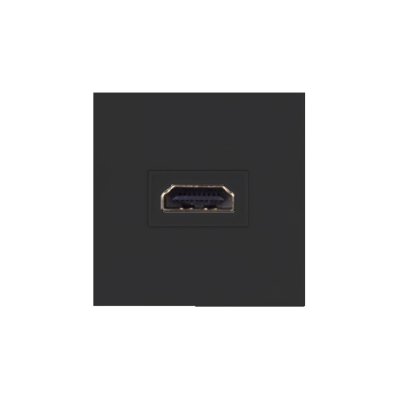 Audac HDMI Blindplatta 45 x 45 mm, svart