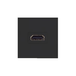 Audac HDMI Blindplatta 45 x 45 mm, svart