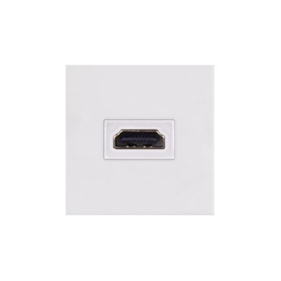 Audac HDMI Bl�ndplade 45 x 45 mm, hvid