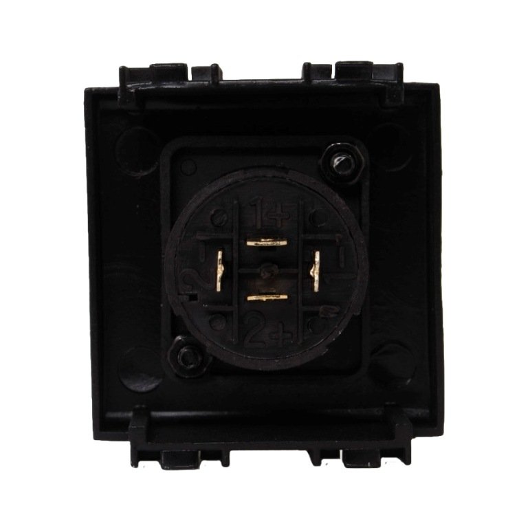 Audac Speaker Blndplade 45 x 45 mm, Sort