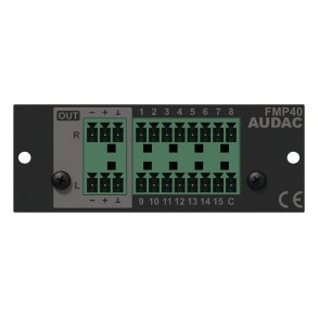 Audac Voicefile player modul til XMP44 og MFA-serie