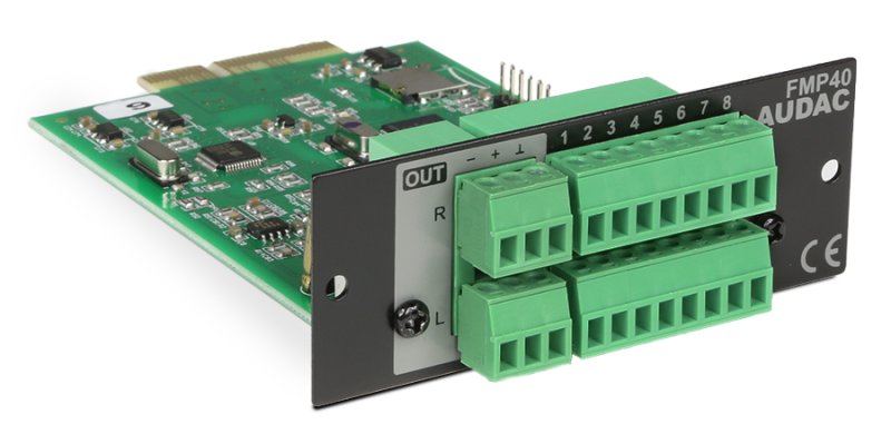 Audac Voicefile player modul til XMP44 og MFA-serie