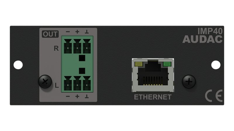 Audac Internet radio modul til XMP44 og MFA-serie