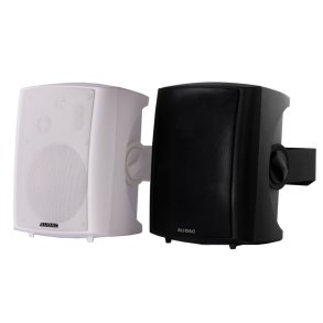Audac LX523 3-vejs aktiv h�jttaler s�t 2 x 40W, sort