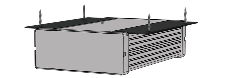 Audac MBS101T monteringsbeslag 1 box (fladt monteret)