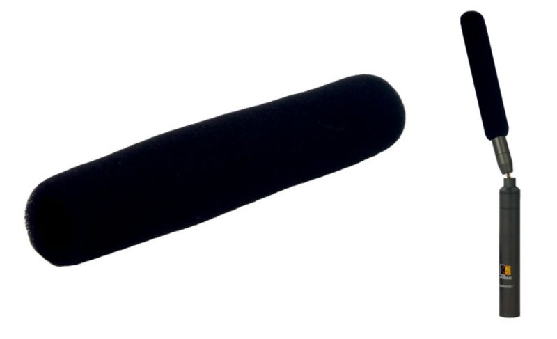 Audac MWS220 vindhtte til CMX220 mikrofon, Sort