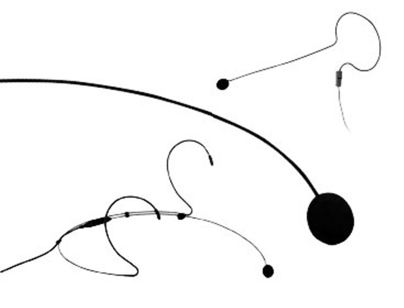 Audac vindhtte til CMX7-serie headst mikrofon, Sort