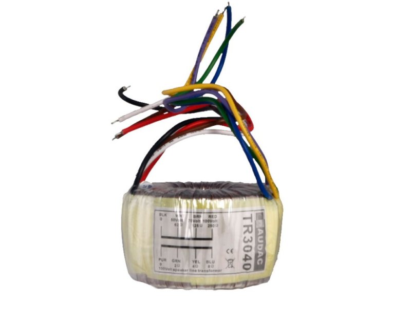 Audac Linje transformer 100 volt 40 watt