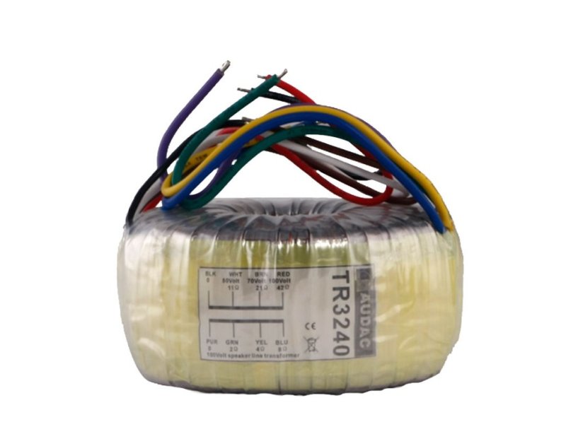 Audac Ceiling Line transformer 100 V - 240 W