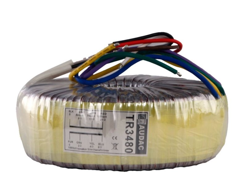 Audac Line transformer 100 volt 480 watt