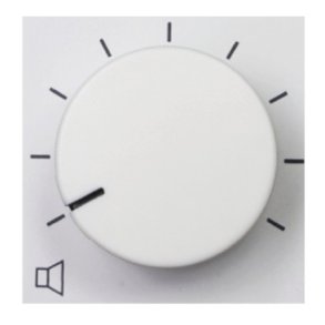 Audac Volume kontrol til SX408A og AMP20, Hvid