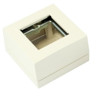 Audac v�ggmonteringsdosa f�r 1 st. CP45 platta, Vit